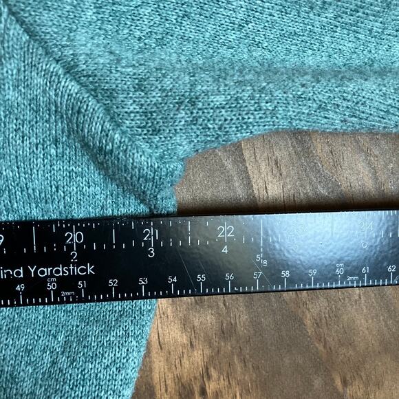 Eddie Bauer Womens Sweatshirt Green Radiator Fleece Snap Mock Neck 2XL - Picture 8 of 12